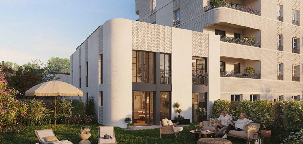 Programme immobilier neuf LES JARDINS DE NEIL - Bezons-Argenteuil proche du quartier La Défense (95870) - Référence : 16774