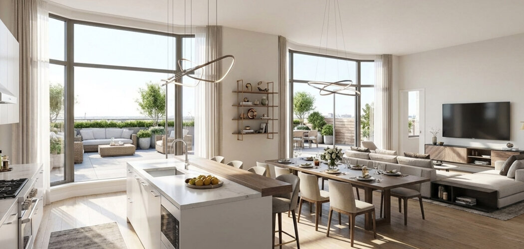 Programme immobilier neuf Les Terrasses Duparc - Bezons aux portes de Paris proche tramway T2 et Seine (95870) - Référence : 16981