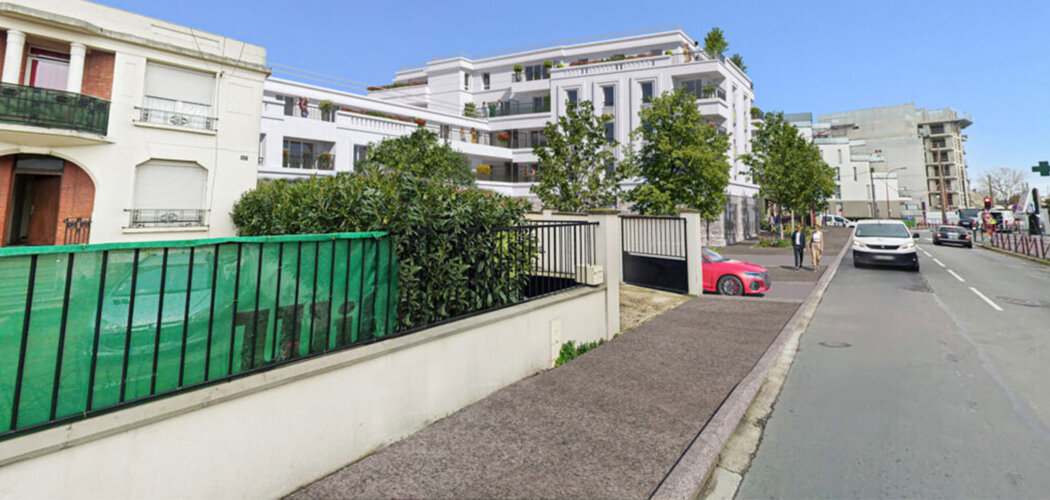 Programme immobilier neuf L'Angle des Arts - Bezons résidence paysagère à deux pas des transports (95870) - Référence : 17672