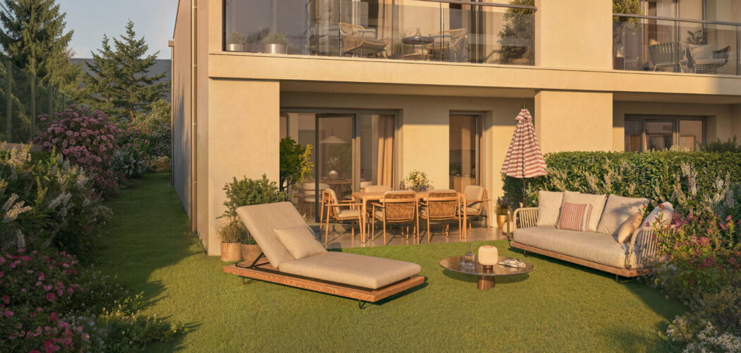 Programme immobilier neuf AURORE - Bezons résidence verdoyante proche tramway T2 et Transilien (95870) - Référence : 17822