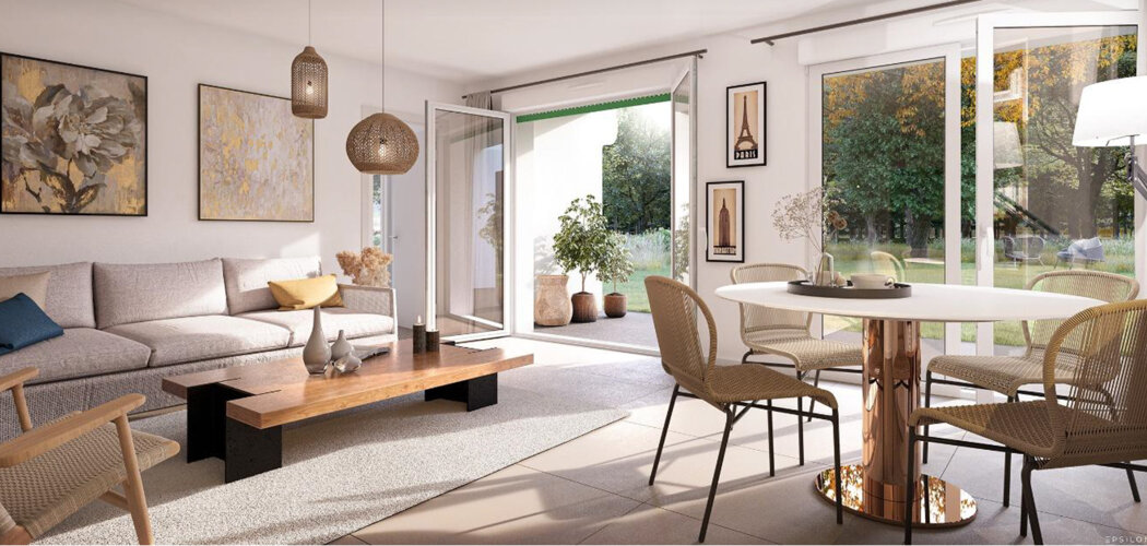Programme immobilier neuf Les romanesques - Biarritz proche la Cité de l’Océan quartier Ilbaritz (64200) - Référence : 13789