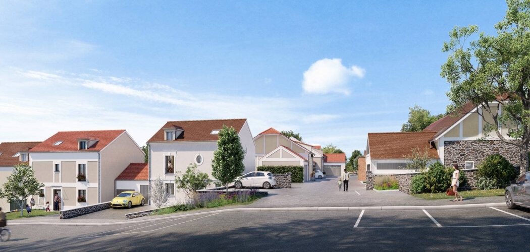 Programme immobilier neuf LE CLOS DES CHATAIGNIERS - Bièvre proche de Versailles (91570) - Référence : 8489