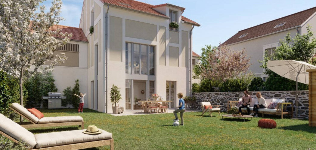 Programme immobilier neuf LE CLOS DES CHATAIGNIERS - Bièvre proche de Versailles (91570) - Référence : 8489