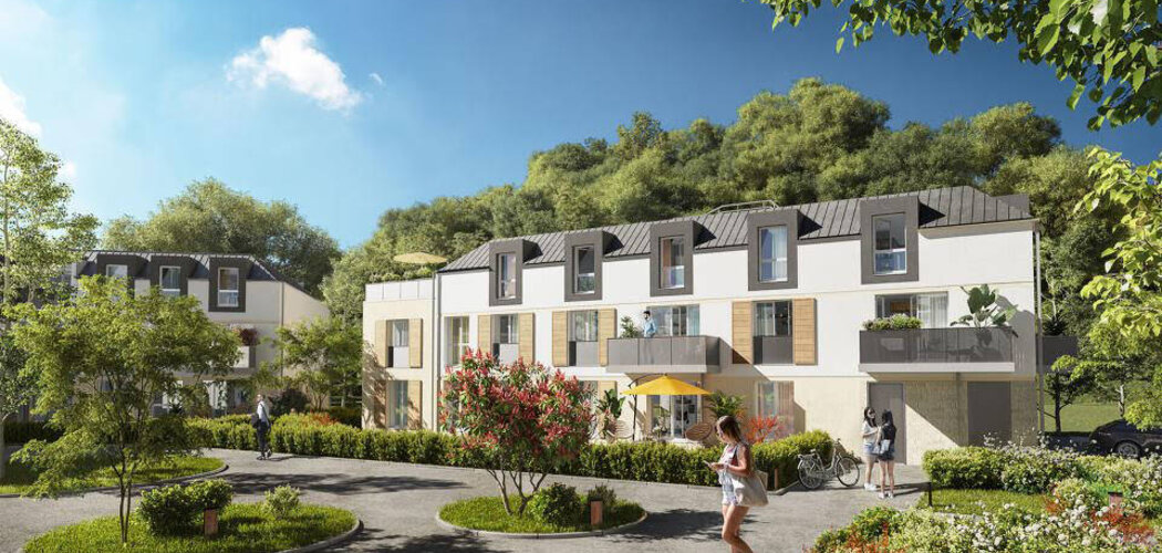 Programme immobilier neuf Arbora - Bièvres : Appartements T3–T5 avec balcons, terrasses et jardins en lisière du bois du Loup Pendu (91570) - Référence : 14236