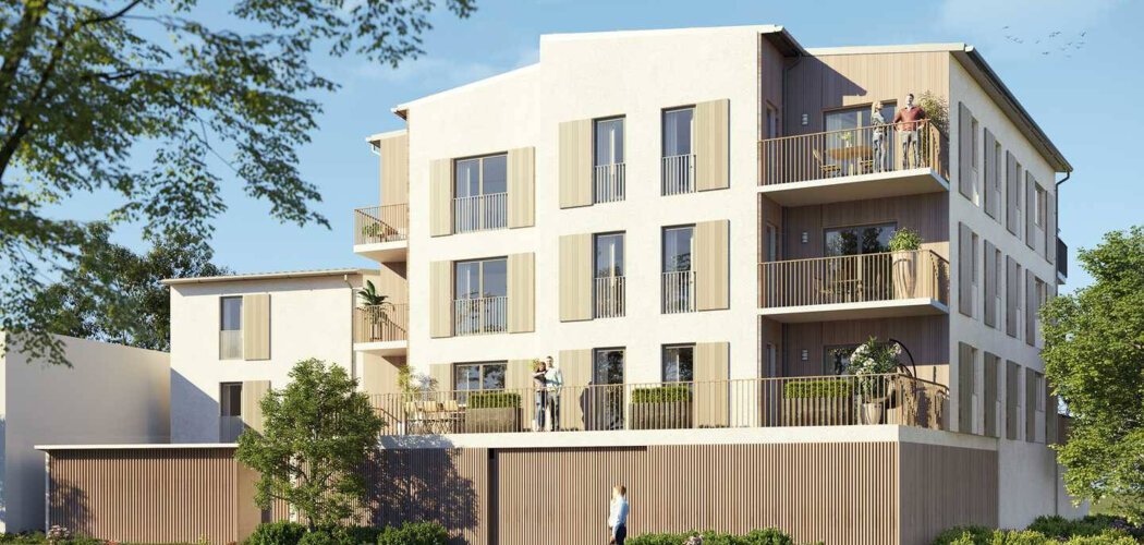 Programme immobilier neuf LES COTTAGES - Biganos à 10 minutes des plages (33380) - Référence : 14913