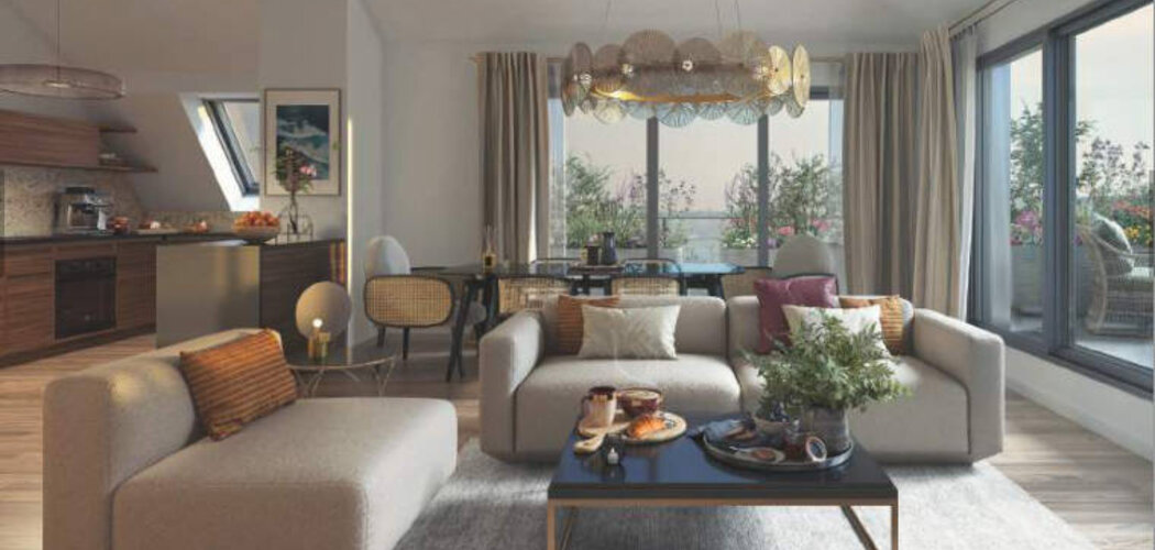 Programme immobilier neuf Le B - Bihorel : appartements neufs du 2 au 4 pièces proche Square René Tamarelle (76420) - Référence : 15565