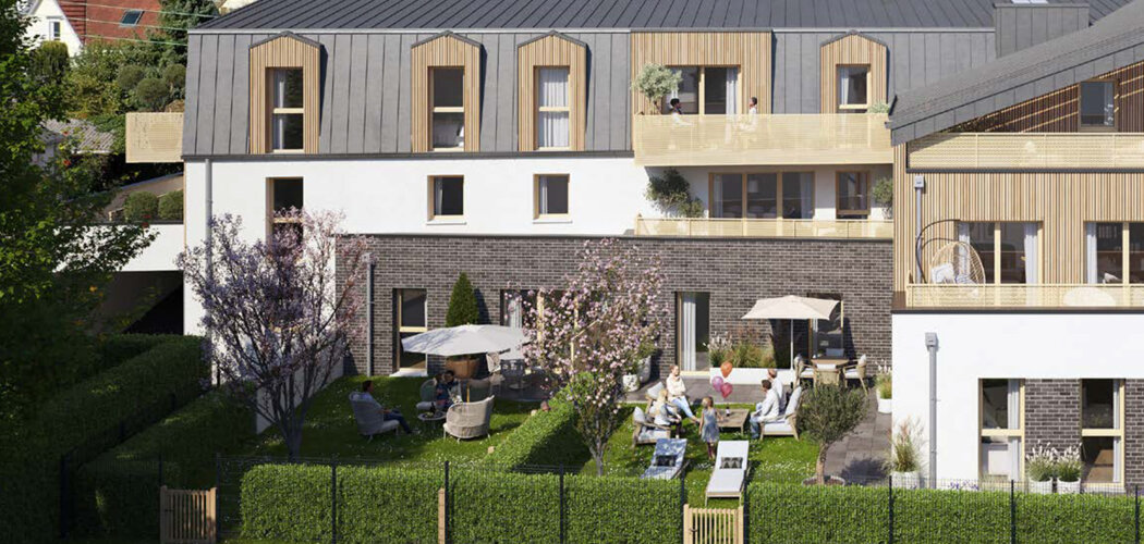 Programme immobilier neuf Villa Leleu - Bihorel aux portes de Rouen en 8 min (76420) - Référence : 13662