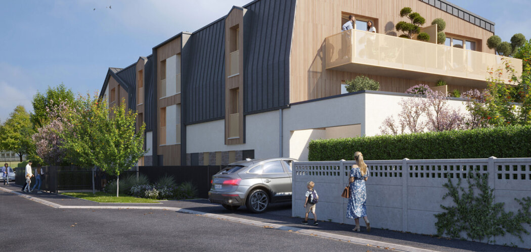 Programme immobilier neuf Villa Leleu - Bihorel aux portes de Rouen en 8 min (76420) - Référence : 13662