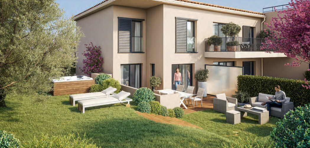 Programme immobilier neuf NUANCES - Biot à  proximité immédiate de Sophia Antipolis (06410) - Référence : 13376