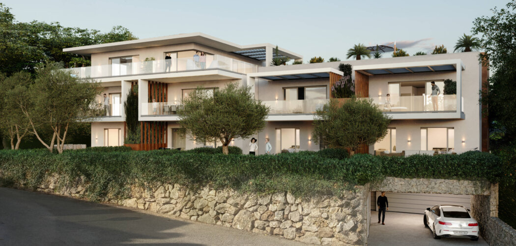 Programme immobilier neuf LES TERRASSES DU VERGERS - Biot à quelques pas du coeur historique (06410) - Référence : 17074