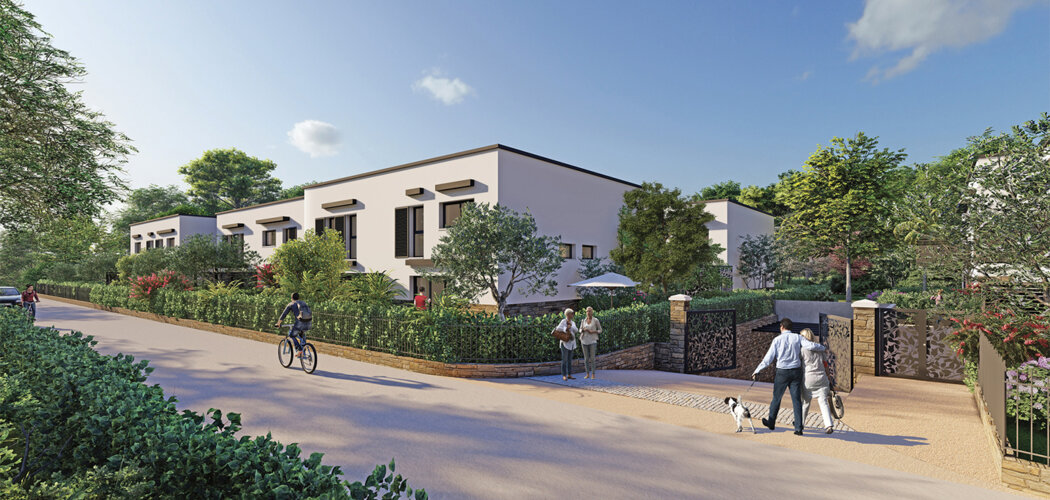 Programme immobilier neuf L ECRIN - Biot duplex aux abords de la Valmasque (06410) - Référence : 13268