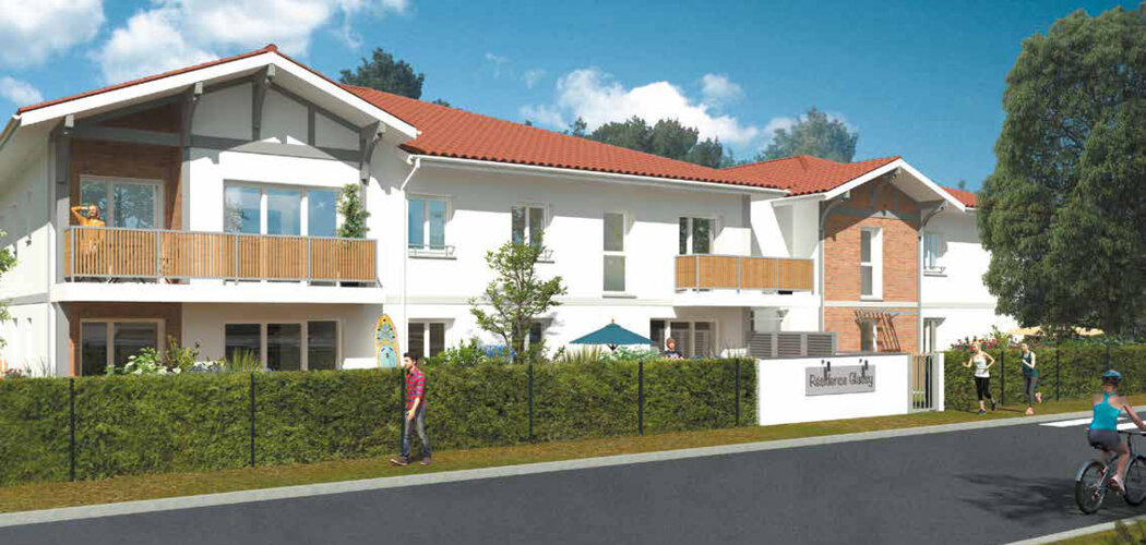 Programme immobilier neuf Glassy - Biscarrosse : 13 appartements neufs entre lacs, forêt et plages (40600) - Référence : 11712