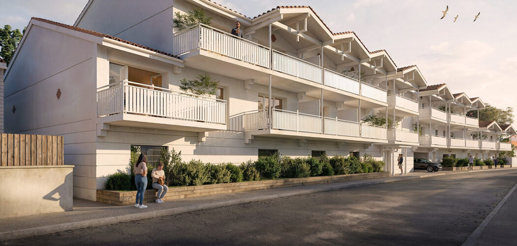 Programme immobilier neuf L'Orada - Biscarrosse à deux pas du centre ville (40600) - Référence : 13798