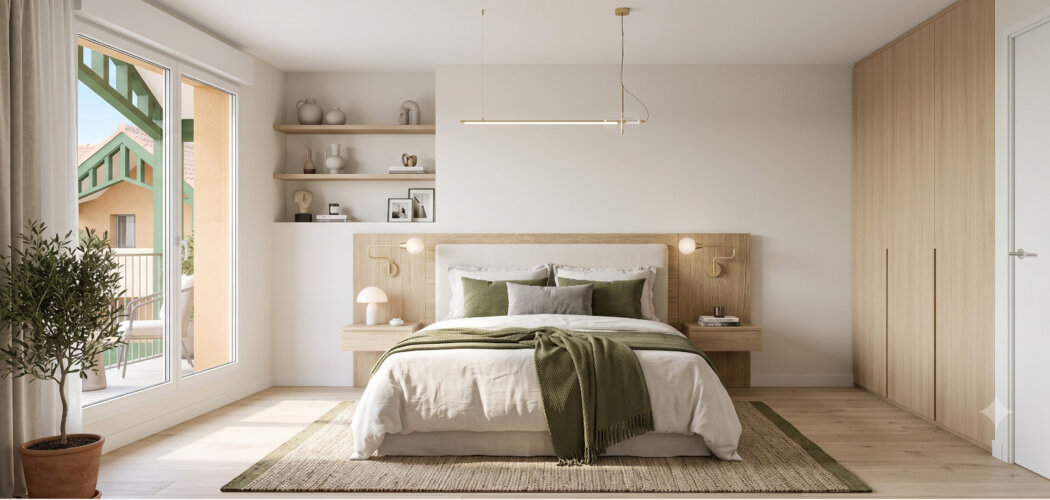 Programme immobilier neuf LA VILLA EUGENIE - Biscarrosse : appartements neufs du 2 au 5 pièces à 500 m de la place de l’Église (40600) - Référence : 15470