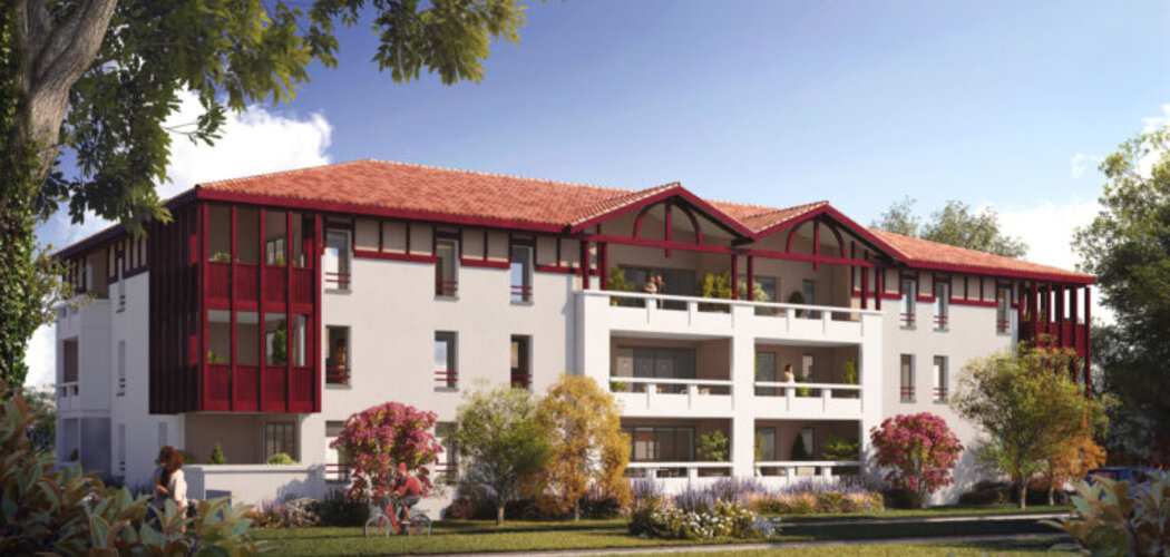 Programme immobilier neuf RESIDENCE L'ESSENCIEL - Biscarrosse : appartements neufs T2–T4 à 400 m du château de Montbron (40600) - Référence : 10903
