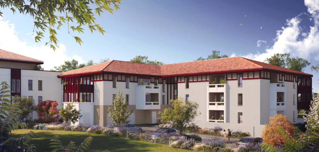 Programme immobilier neuf RESIDENCE L'ESSENCIEL - Biscarrosse : appartements neufs T2–T4 à 400 m du château de Montbron (40600) - Référence : 10903