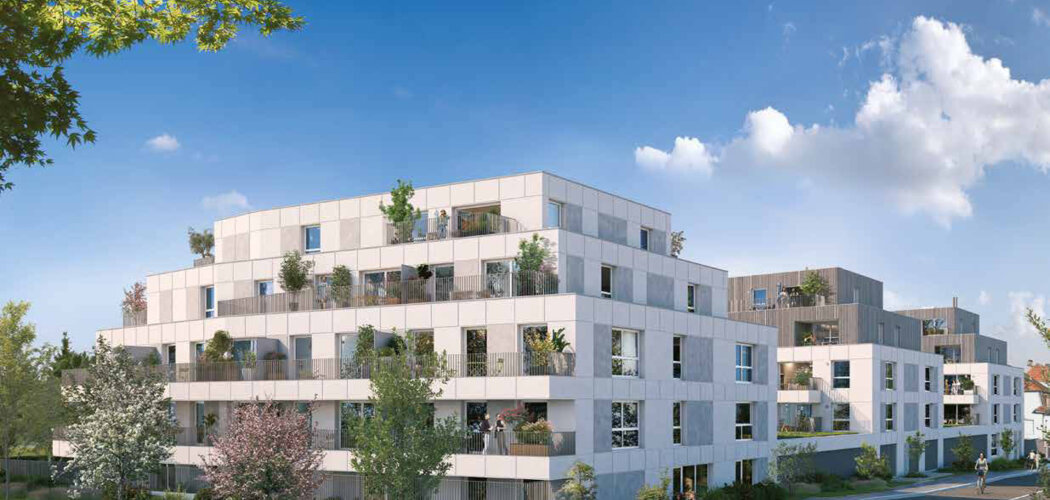 Programme immobilier neuf Les Jardins Sophoras - Bischheim aux portes de Strasbourg (67800) - Référence : 15928