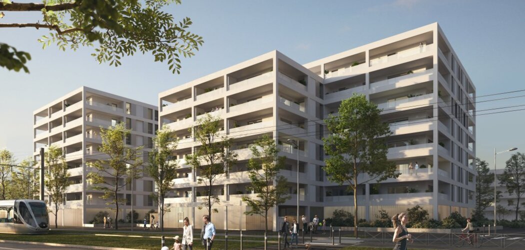 Programme immobilier neuf CARRE DES CEDRES - Blagnac : 95 appartements neufs près du tram T1 et de l’aéroport (31700) - Référence : 14815