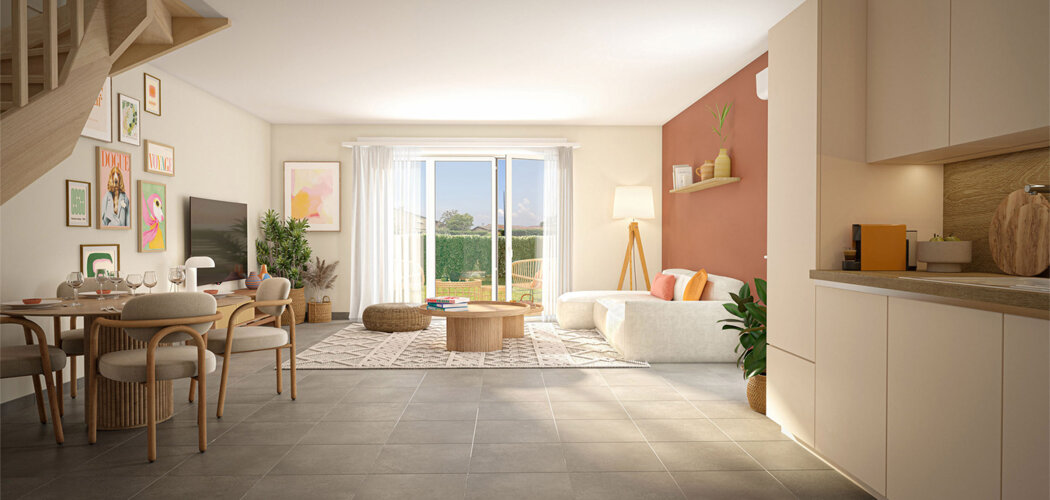 Programme immobilier neuf ARIA - Blagnac, à proximité du centre-ville et du parc Odyssud (31700) - Référence : 14819