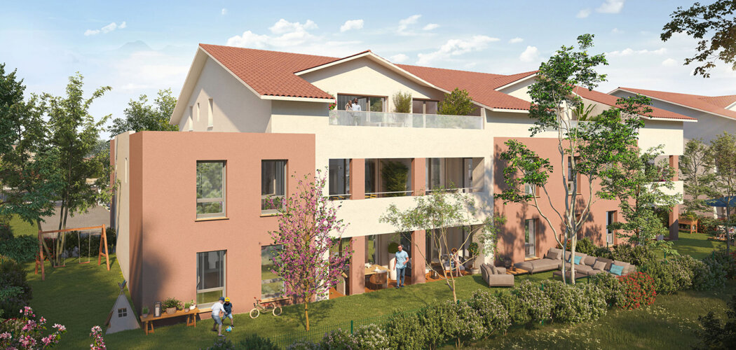 Programme immobilier neuf ARIA - Blagnac, à proximité du centre-ville et du parc Odyssud (31700) - Référence : 14819