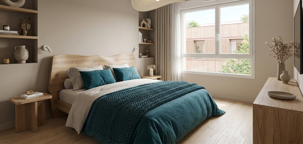 Programme immobilier neuf IKKI - Blagnac : appartements neufs du studio au T4 à deux pas du parc du Grand Noble (31700) - Référence : 14813