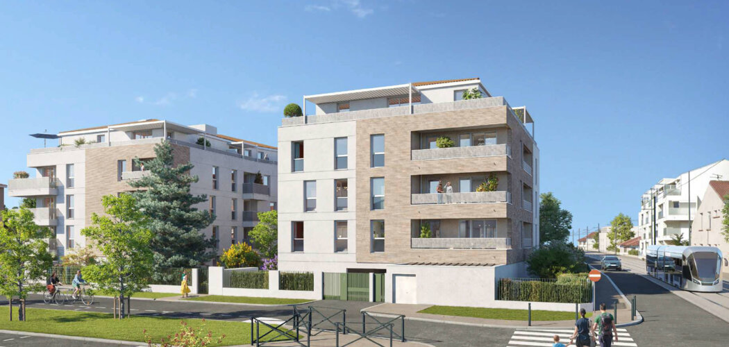 Programme immobilier neuf VOLTIGE - Blagnac en coeur de ville proche du tramway (31700) - Référence : 14816
