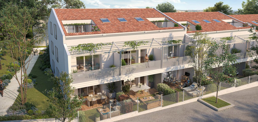 Programme immobilier neuf 28-30 VIEUX CHEMIN DE GRENADE - Blagnac quartier résidentiel à deux pas des transports en commun (31700) - Référence : 13751