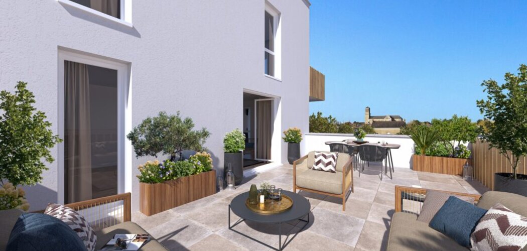 Programme immobilier neuf Parc et Plaisance -  Blain : appartements neufs du 2 au 4 pièces entre canal et centre-ville (44130) - Référence : 15224