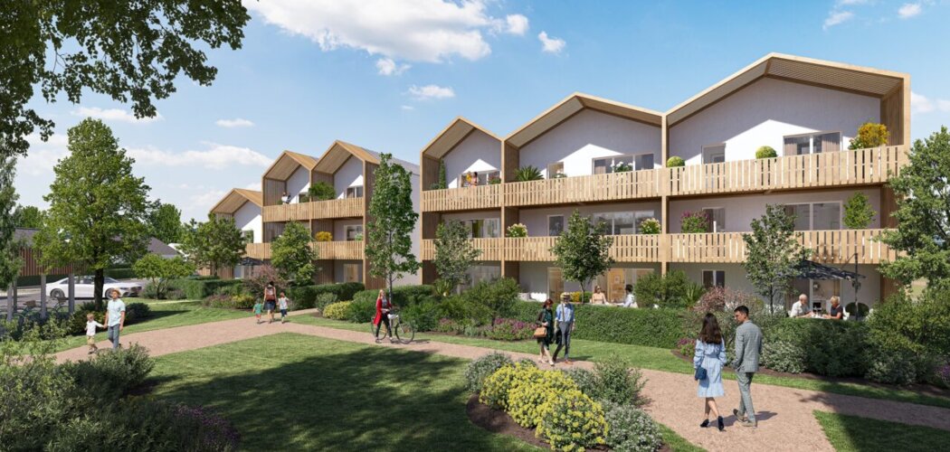 Programme immobilier neuf Parc et Plaisance -  Blain : appartements neufs du 2 au 4 pièces entre canal et centre-ville (44130) - Référence : 15224