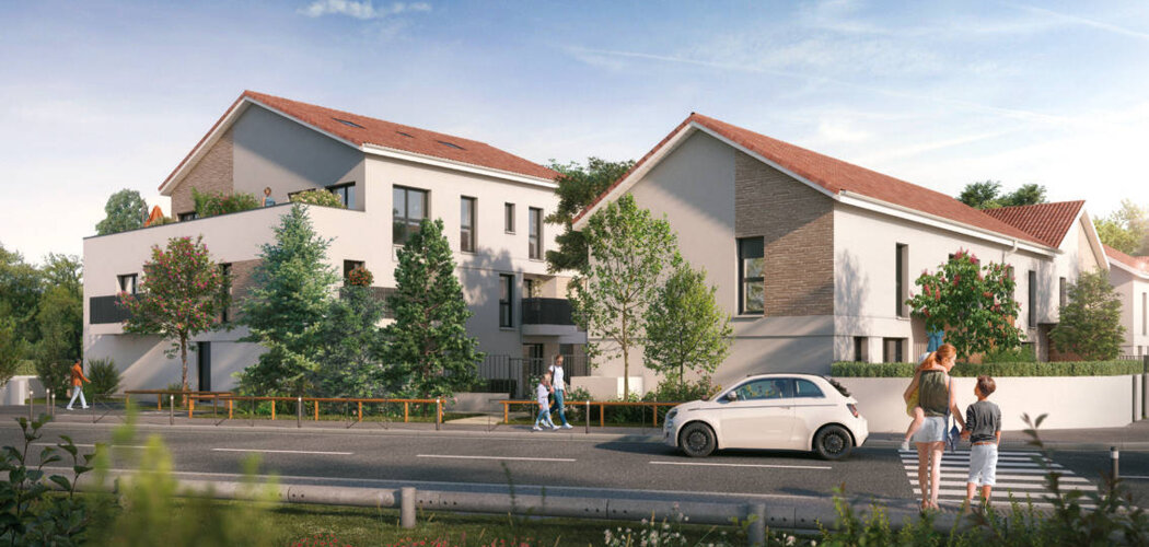 Programme immobilier neuf BELLA VITA - Blanquefort : Appartements studio–T5 et maisons T3–T4 avec terrasses, jardins privatifs et proximité commerces (33290) - Référence : 14708