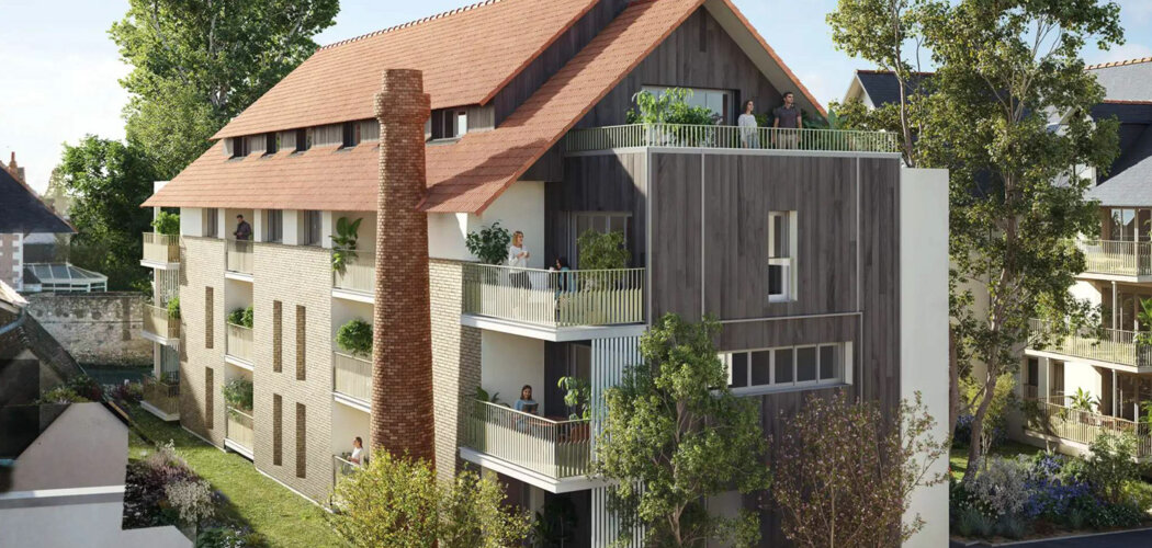 Programme immobilier neuf Le Domaine des Chartreux - Bléré centre-ville à deux pas des bords du Cher (37150) - Référence : 15320