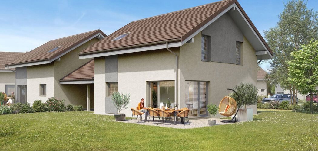 Programme immobilier neuf Le Domaine des Alizés - Bloye proche Annecy entre nature et confort moderne (74150) - Référence : 17130