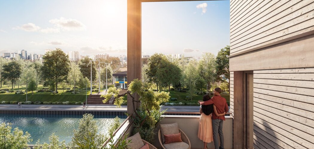 Programme immobilier neuf Les App'arts de l'Ourcq - Bobigny à proximité du canal et des métros 5 et 15 (93000) - Référence : 16645