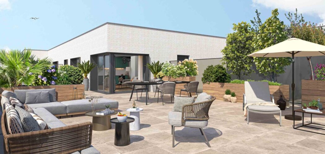 Programme immobilier neuf Les Terrasses d'Aliona - Bobigny : appartements neufs du studio au 5 pièces proche des commodités (93000) - Référence : 18166