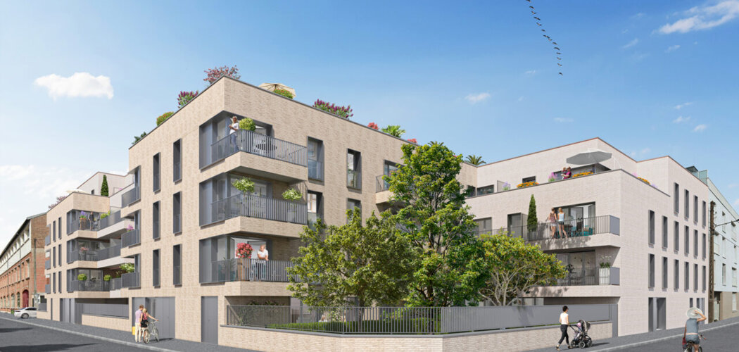 Programme immobilier neuf Les Terrasses d'Aliona - Bobigny : appartements neufs du studio au 5 pièces proche des commodités (93000) - Référence : 18166