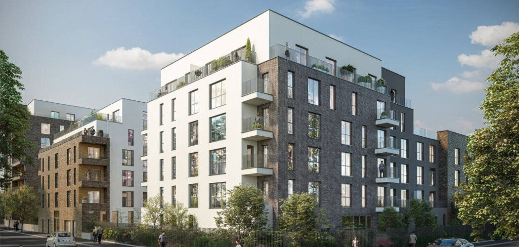 Programme immobilier neuf FLORESSENCE - Bobigny proche tram T1 résidence moderne avec jardin partagé (93000) - Référence : 17101