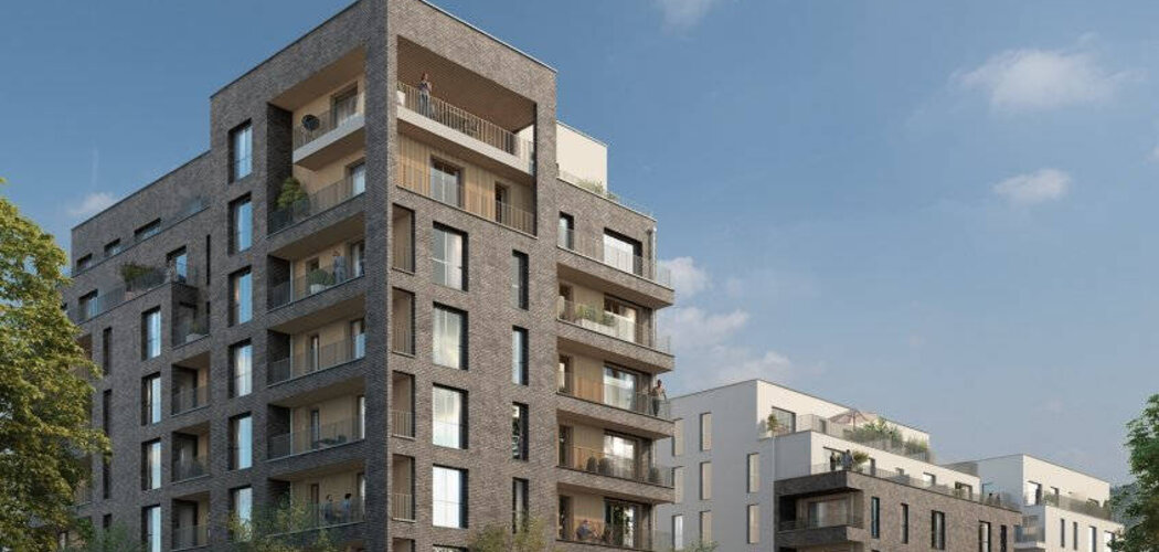 Programme immobilier neuf FLORESSENCE - Bobigny proche tram T1 résidence moderne avec jardin partagé (93000) - Référence : 17101