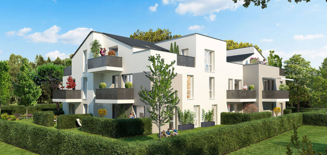 Programme immobilier neuf L'OREE DU PARC - Boigny-sur-Bionne dans un quartier pavillonnaire (45760) - Référence : 12017