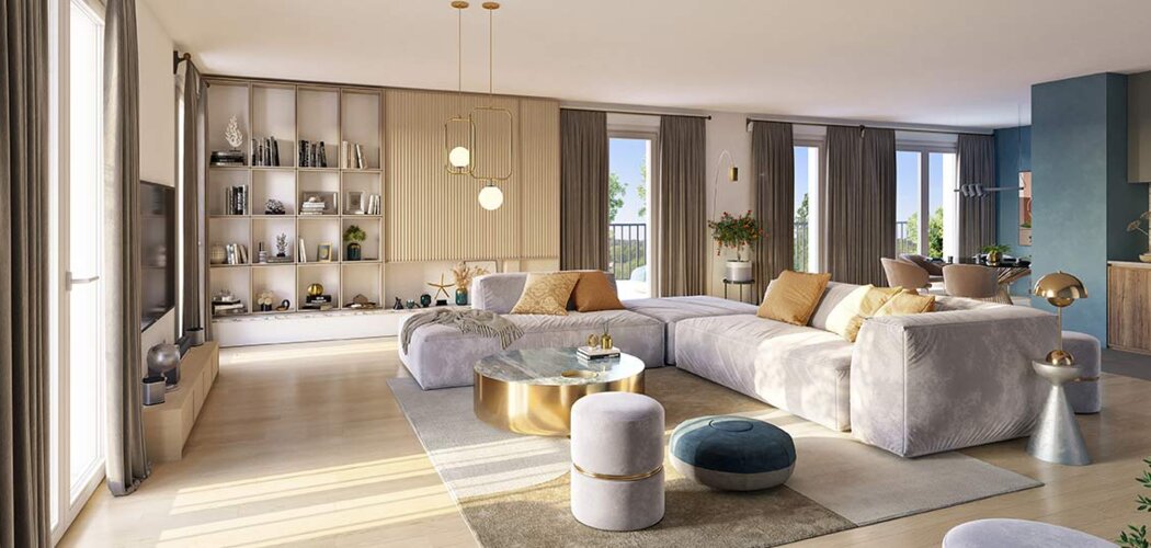 Programme immobilier neuf Hisséo - Bois-Colombes : appartements neufs du studio au 5 pièces à 10 min du métro (92270) - Référence : 7463