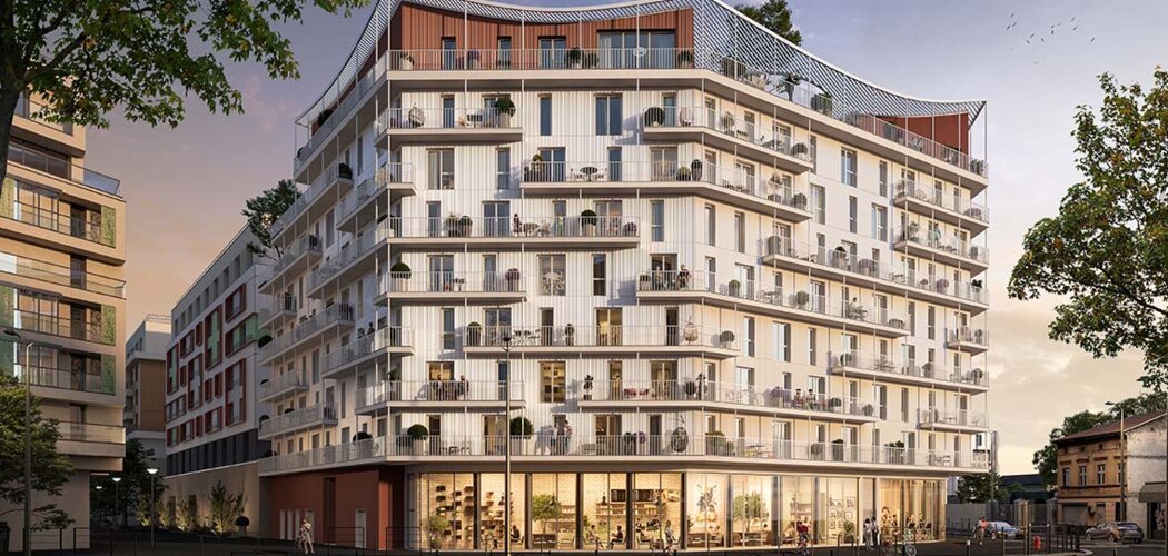 Programme immobilier neuf Hisséo - Bois-Colombes : appartements neufs du studio au 5 pièces à 10 min du métro (92270) - Référence : 7463