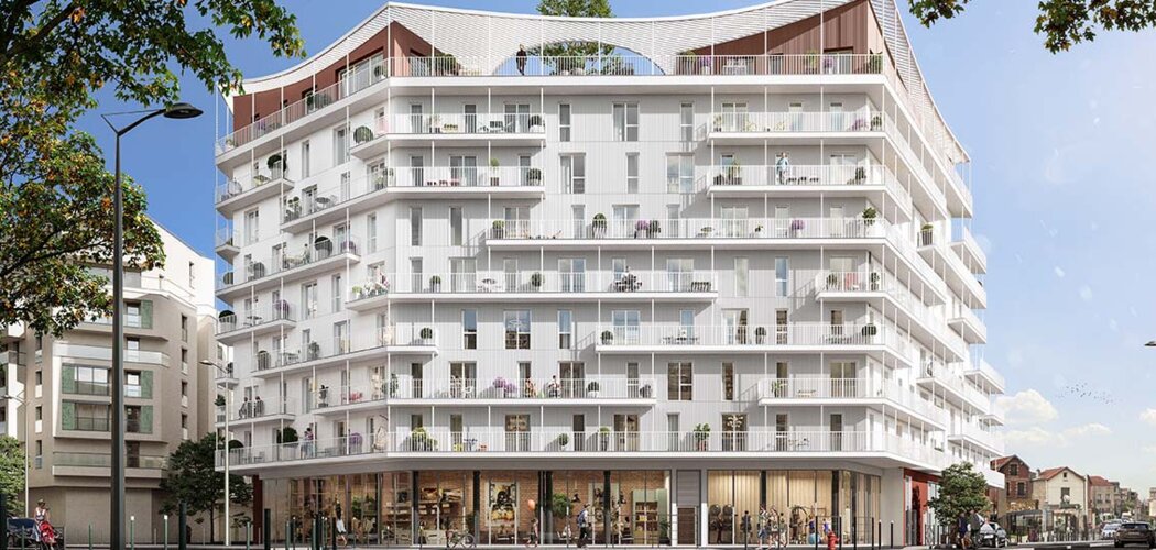 Programme immobilier neuf Hisséo - Bois-Colombes : appartements neufs du studio au 5 pièces à 10 min du métro (92270) - Référence : 7463