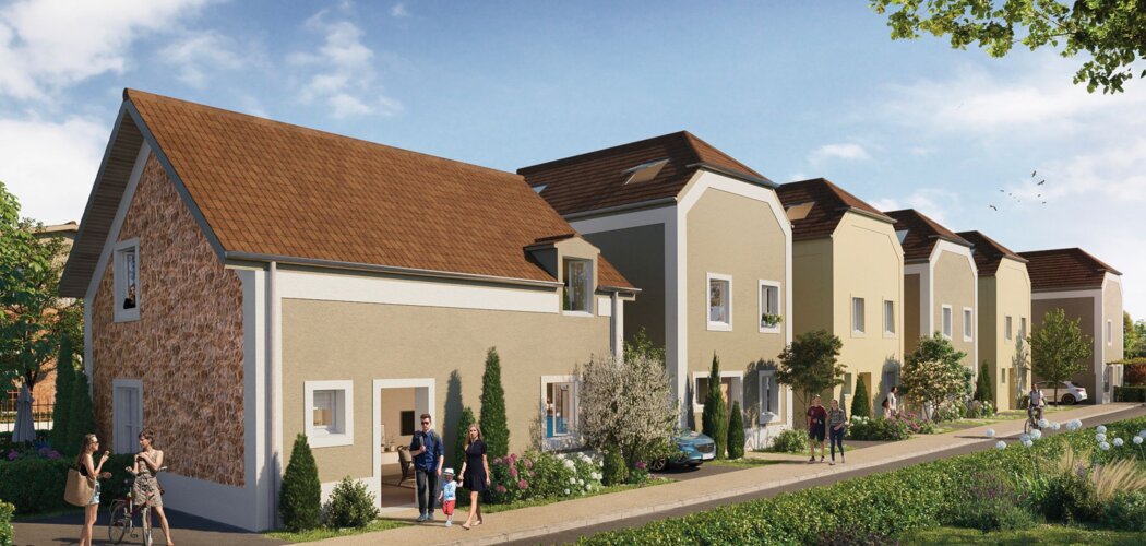 Programme immobilier neuf Agora - Bois-d’Arcy : maisons et appartements neufs du 2 au 5 pièces à 4 min de la gare Fontenay-le-Fleury (78390) - Référence : 15445