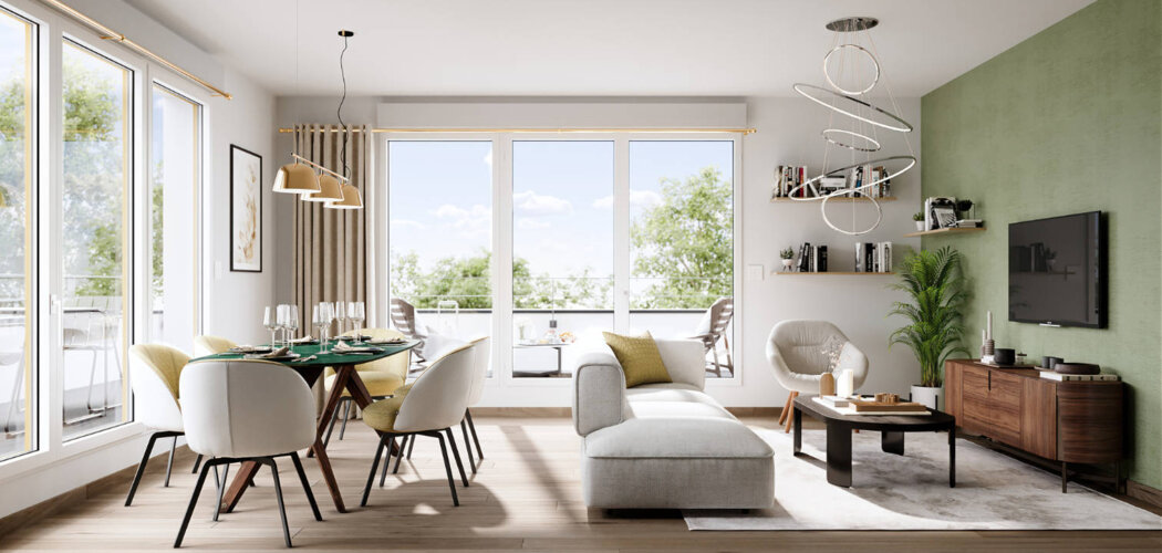 Programme immobilier neuf Espace Sainte-Venise - Bois-Guillaume à deux pas des commodités du quotidien (76230) - Référence : 16237