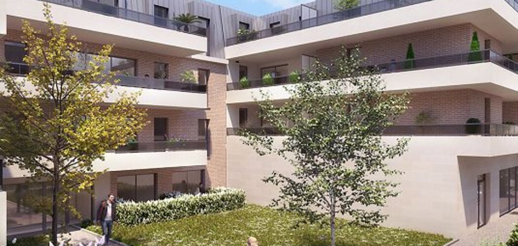 Programme immobilier neuf Le Faubourg Saint Antoine - Bois-Guillaume : appartements neufs au cœur des commerces, confort RE2020 et parking (76230) - Référence : 15653