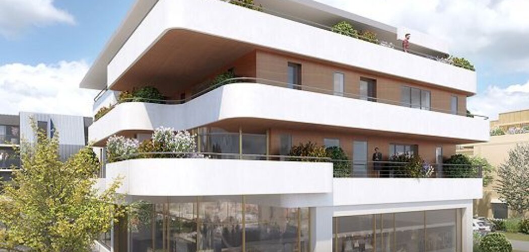 Programme immobilier neuf Le Faubourg Saint Antoine - Bois-Guillaume : appartements neufs au cœur des commerces, confort RE2020 et parking (76230) - Référence : 15653