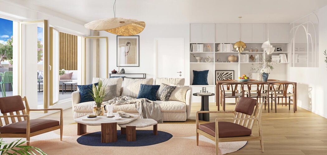 Programme immobilier neuf Le Domaine - Bois-Guillaume : appartements neufs T2–T5 face au parc Andersen (76230) - Référence : 15896