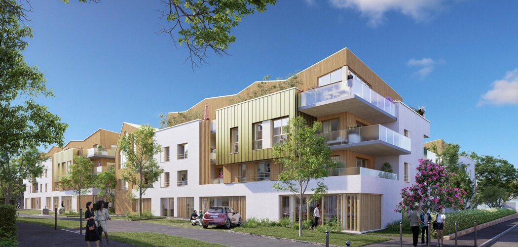 Programme immobilier neuf Le Domaine - Bois-Guillaume : appartements neufs T2–T5 face au parc Andersen (76230) - Référence : 15896