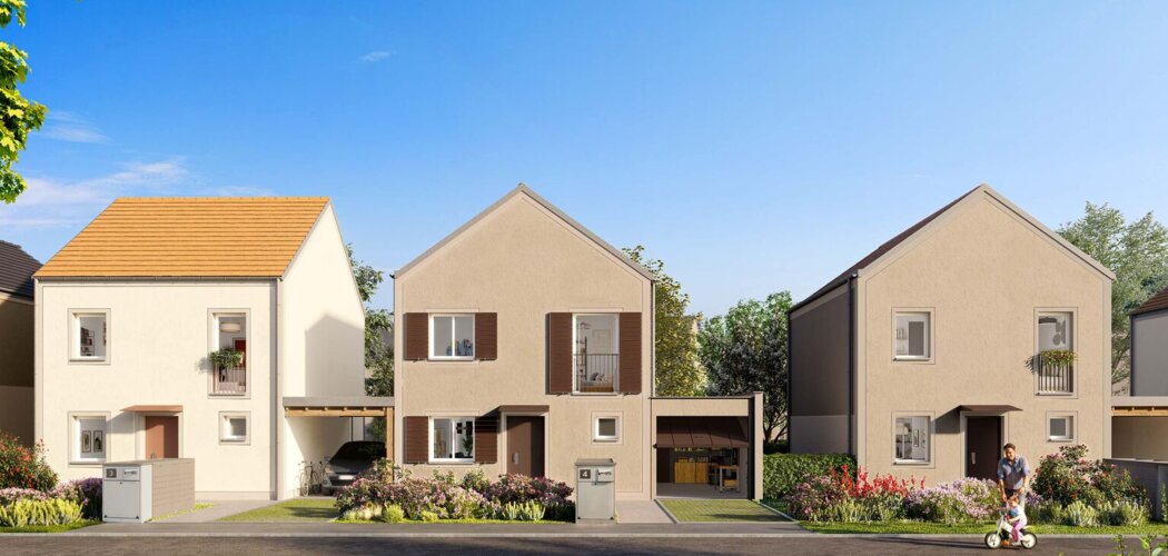 Programme immobilier neuf LE CLOS DES ROCHES - Boissise-le-Roi maisons proches du RER D (77310) - Référence : 18368