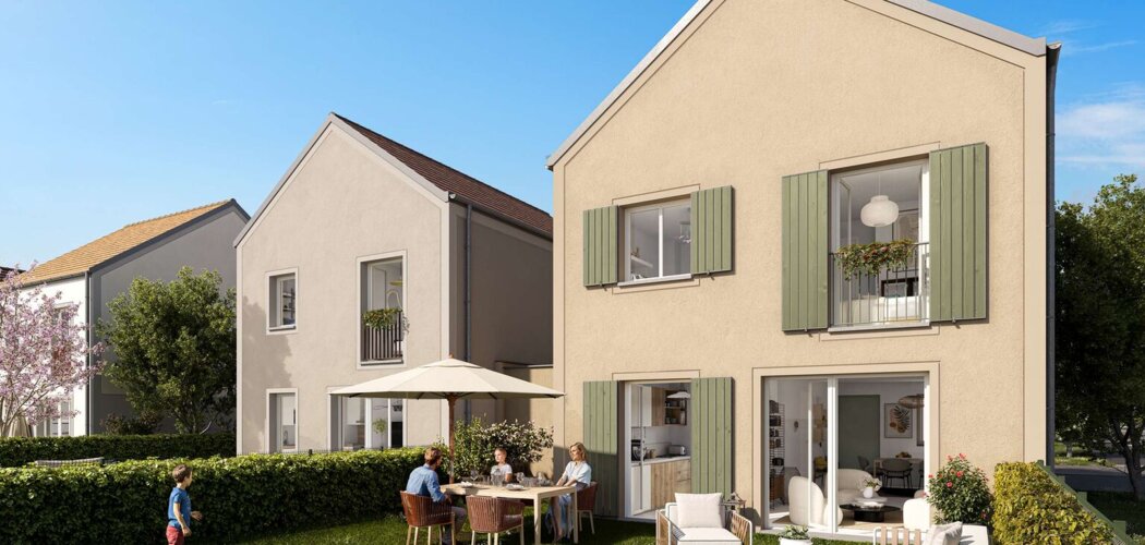 Programme immobilier neuf LE CLOS DES ROCHES - Boissise-le-Roi maisons proches du RER D (77310) - Référence : 18368