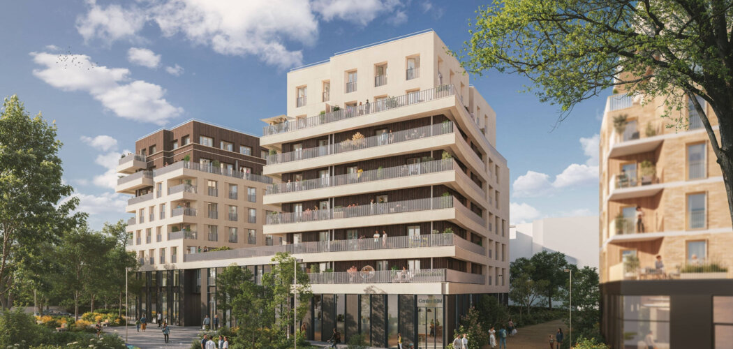Programme immobilier neuf Flora - Boissy-Saint-Léger à distance piétonne de la gare RER A (94470) - Référence : 16557